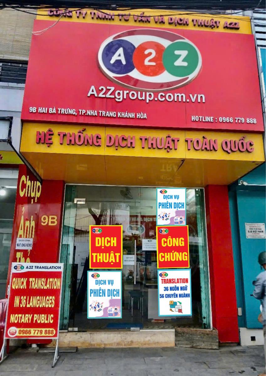 Dịch thuật tiếng Anh tại Nha Trang